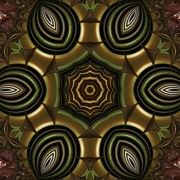Abstrakter Fraktaler Hintergrund Computergeneriertes Bild Des Unendlichen Universums Schöner Abstrakter — Stockfoto