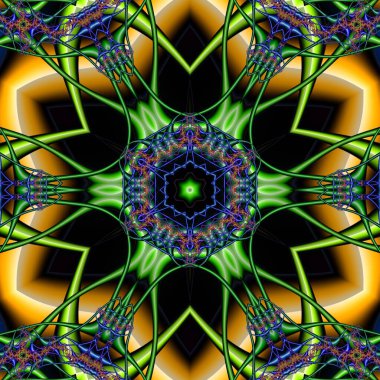 Soyut fraktal arkaplan Sonsuz evren bilgisayar tarafından oluşturulmuş görüntü. Duvar kağıdı, albüm, poster ve kitapçık için güzel soyut bir arkaplan. Yaratıcı grafik tasarımı için fraktal dijital grafikler. 