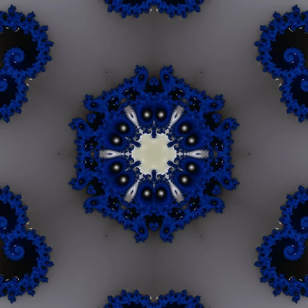 Fond Fractal Abstrait Image Générée Par Ordinateur Dans Univers Infini — Photo