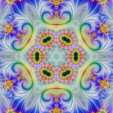 Soyut Bilgisayar Fraktal Tasarımı. Fraktal hiç bitmeyen bir desen. Fraktallar, farklı ölçeklerde kendine benzeyen sonsuz derecede karmaşık kalıplardır. Cep telefonu duvar kağıdı için harika.