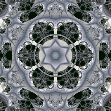 Soyut Bilgisayar Fraktal Tasarımı. Fraktal hiç bitmeyen bir desen. Fraktallar, farklı ölçeklerde kendine benzeyen sonsuz derecede karmaşık kalıplardır. Cep telefonu duvar kağıdı için harika.