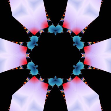 Soyut Bilgisayar Fraktal Tasarımı. Fraktal hiç bitmeyen bir desen. Fraktallar, farklı ölçeklerde kendine benzeyen sonsuz derecede karmaşık kalıplardır. Cep telefonu duvar kağıdı için harika.