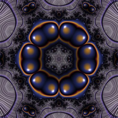 Soyut Bilgisayar Fraktal Tasarımı. Fraktal hiç bitmeyen bir desen. Fraktallar, farklı ölçeklerde kendine benzeyen sonsuz derecede karmaşık kalıplardır. Cep telefonu duvar kağıdı için harika.