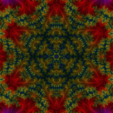 Soyut Bilgisayar Fraktal Tasarımı. Fraktal hiç bitmeyen bir desen. Fraktallar, farklı ölçeklerde kendine benzeyen sonsuz derecede karmaşık kalıplardır. Cep telefonu duvar kağıdı için harika.