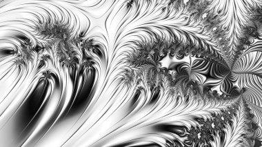 Soyut Bilgisayar Fraktal Tasarımı. Fraktal hiç bitmeyen bir desen. Fraktallar, farklı ölçeklerde kendine benzeyen sonsuz derecede karmaşık kalıplardır. Cep telefonu duvar kağıdı için harika.