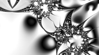 Soyut Bilgisayar Fraktal Tasarımı. Fraktal hiç bitmeyen bir desen. Fraktallar, farklı ölçeklerde kendine benzeyen sonsuz derecede karmaşık kalıplardır. Cep telefonu duvar kağıdı için harika.