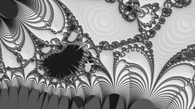 Soyut Bilgisayar Fraktal Tasarımı. Fraktal hiç bitmeyen bir desen. Fraktallar, farklı ölçeklerde kendine benzeyen sonsuz derecede karmaşık kalıplardır. Cep telefonu duvar kağıdı için harika.