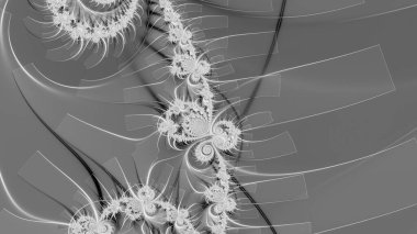 Soyut Bilgisayar Fraktal Tasarımı. Fraktal hiç bitmeyen bir desen. Fraktallar, farklı ölçeklerde kendine benzeyen sonsuz derecede karmaşık kalıplardır. Cep telefonu duvar kağıdı için harika.