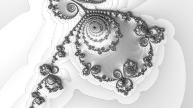 Soyut Bilgisayar Fraktal Tasarımı. Fraktal hiç bitmeyen bir desen. Fraktallar, farklı ölçeklerde kendine benzeyen sonsuz derecede karmaşık kalıplardır. Cep telefonu duvar kağıdı için harika.