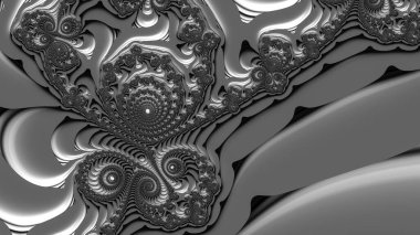 Soyut Bilgisayar Fraktal Tasarımı. Fraktal hiç bitmeyen bir desen. Fraktallar, farklı ölçeklerde kendine benzeyen sonsuz derecede karmaşık kalıplardır. Cep telefonu duvar kağıdı için harika.