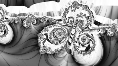 Soyut Bilgisayar Fraktal Tasarımı. Fraktal hiç bitmeyen bir desen. Fraktallar, farklı ölçeklerde kendine benzeyen sonsuz derecede karmaşık kalıplardır. Cep telefonu duvar kağıdı için harika.