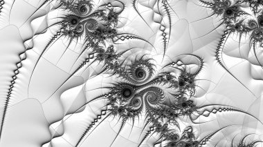 Soyut Bilgisayar Fraktal Tasarımı. Fraktal hiç bitmeyen bir desen. Fraktallar, farklı ölçeklerde kendine benzeyen sonsuz derecede karmaşık kalıplardır. Cep telefonu duvar kağıdı için harika.