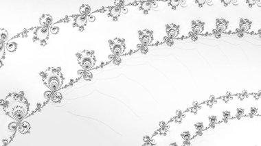 Soyut Bilgisayar Fraktal Tasarımı. Fraktal hiç bitmeyen bir desen. Fraktallar, farklı ölçeklerde kendine benzeyen sonsuz derecede karmaşık kalıplardır. Cep telefonu duvar kağıdı için harika.