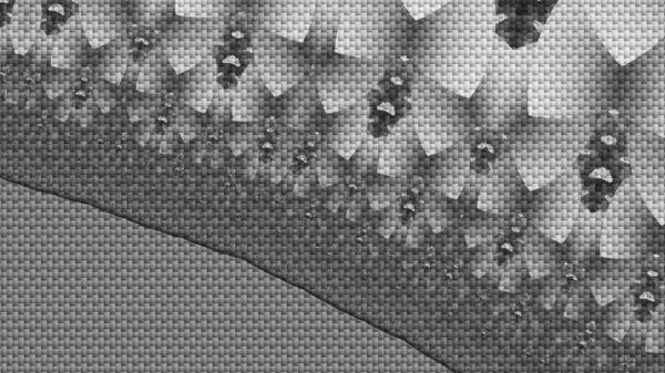 Abstraktes Computer Generiertes Fraktal Design Ein Fraktal Ist Ein Endloses — Stockfoto
