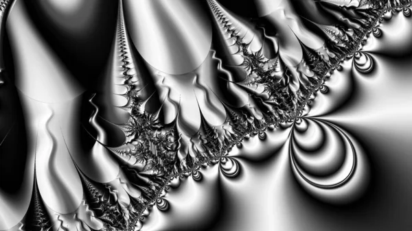 Αφηρημένος Υπολογιστής Που Δημιουργείται Fractal Σχεδιασμός Φράκταλ Είναι Ένα Ατέρμονο — Φωτογραφία Αρχείου