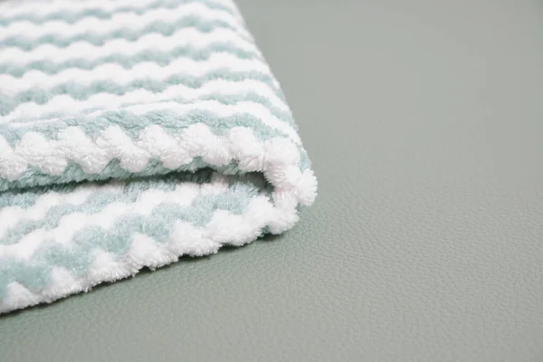 Weiches Handtuch Hygieneartikel Zum Abwischen Von Gesicht Und Körper — Stockfoto