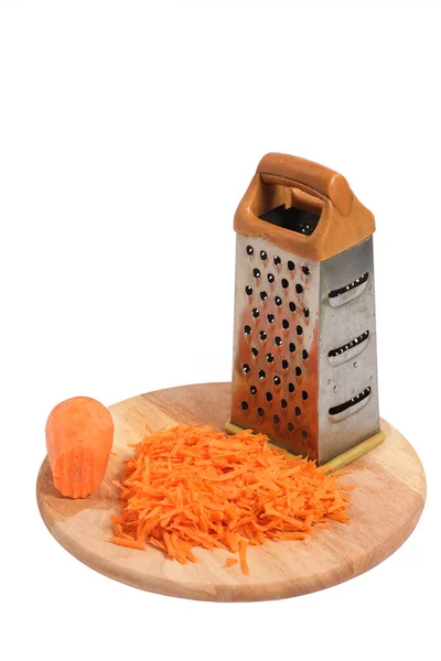 Kitchen Utensils Grater For Vegetables On White Background Stock Photo,  Picture and Royalty Free Image. Image 120239961.