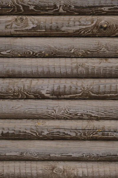 Achtergrond Log Muur Oude Landelijke Huis Houten Textuur Logs Met — Stockfoto