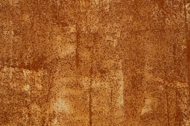 Eski paslı metal yüzeyi ve soyulmuş boyası.