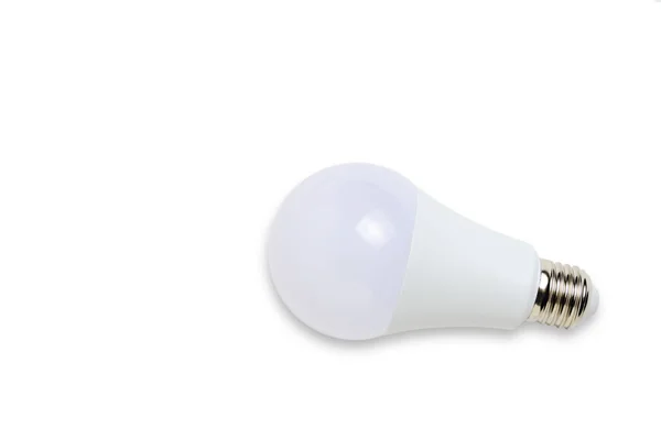 Ampoule Led Eco Sur Fond Blanc — Photo