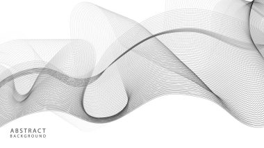 Soyut hareket dalgası mavi eğimli çizgi arkaplanı