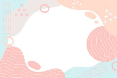 Düz tasarımda soyut arkaplan