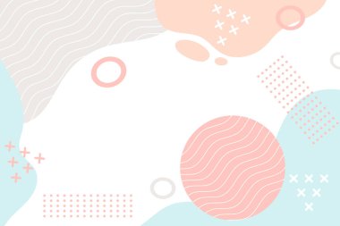 Düz tasarımda soyut arkaplan