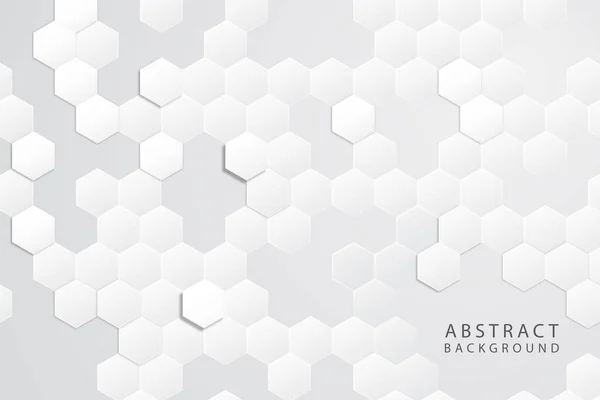 Bílé Abstraktní Pozadí Designu — Stockový vektor