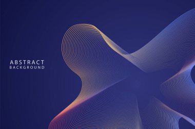 Soyut hareket dalgası gradyan çizgi arkaplanı