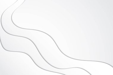 Beyaz soyut arkaplan tasarımı