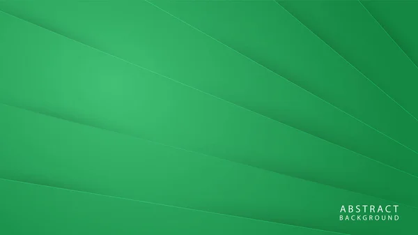 Αφηρημένα Γεωμετρικά Σχήματα Γραμμών Πράσινο Φόντο — Διανυσματικό Αρχείο