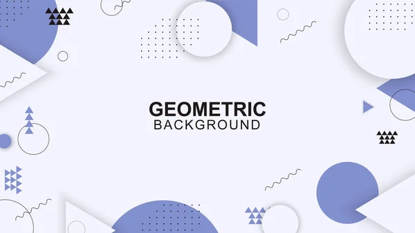 Geometrische Form Hintergrund Mit Modernem Design — Stockvektor