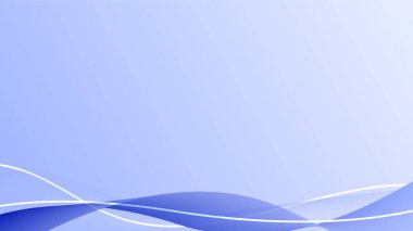 Dalgalı çizgileri olan mavi arkaplan ve alanı kopyala