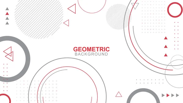 Geometrische Form Hintergrund Mit Modernem Design — Stockvektor