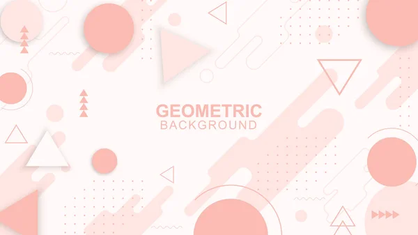 Geometric Shape Background Modern Design — Stock Vector