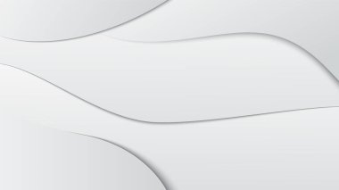 Beyaz soyut arkaplan tasarımı