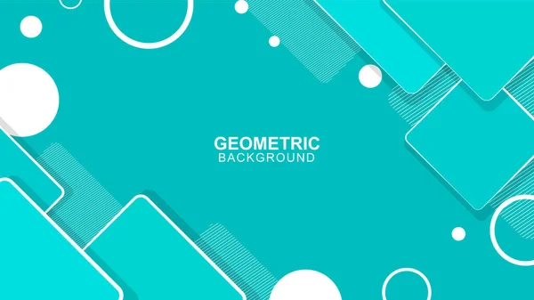 Fundo Forma Geométrica Com Design Moderno — Vetor de Stock