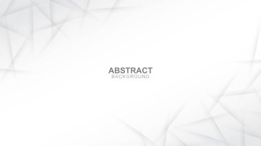 3D tasarım üzerine beyaz soyut arkaplan