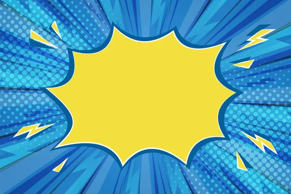 Colorful flat comic style background