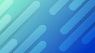 Mavi gradyan arkaplan ile dinamik çizgi arkaplanı