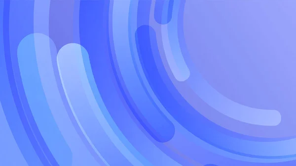 Blue Abstract Circle Shape Background — Image vectorielle