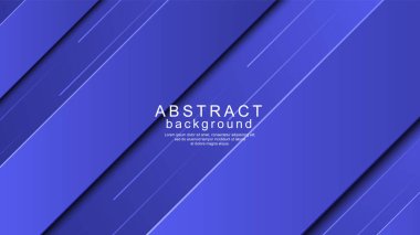 Modern 3d shapes background with diagonal style