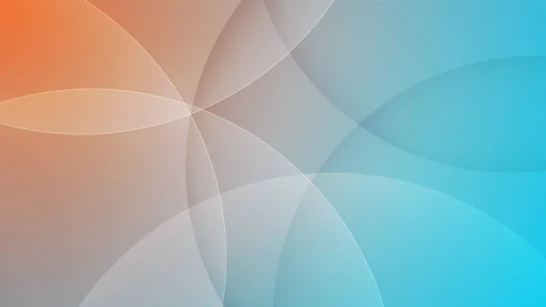 Modern circles background with gradient style