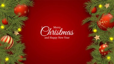 Noel arkaplanı ve noel balosu süslemesi