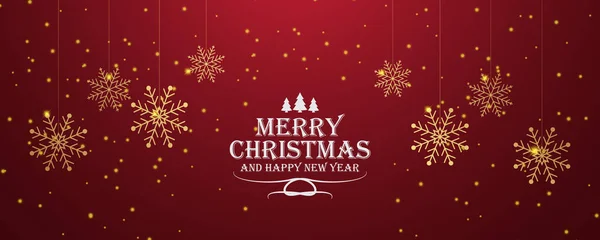 Kar tanesi süslemeli Noel afişi