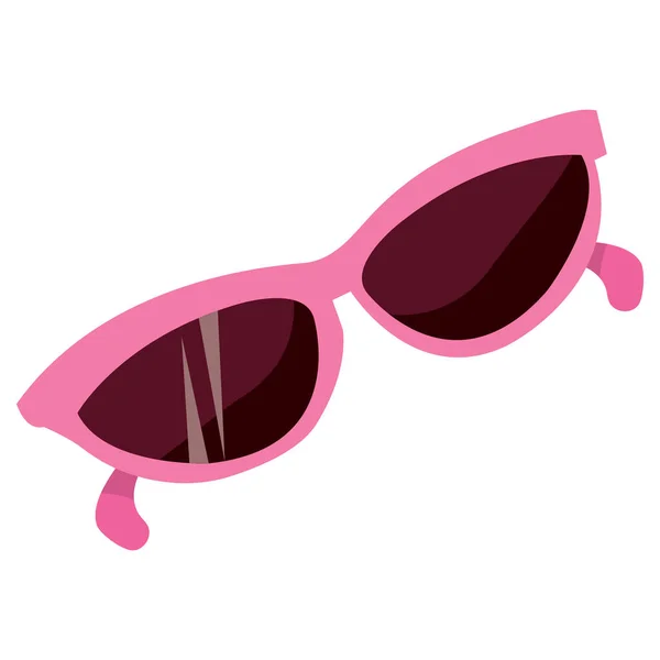 Cartoon Vector Illustration Cat Eye Sunglasses — Stock Vector
