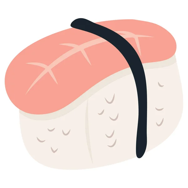 寿司或生鱼片的卡通矢量图 — 图库矢量图片