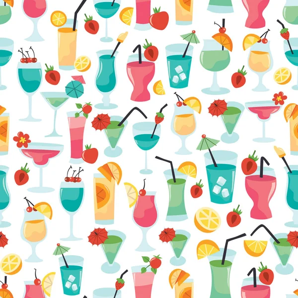 Çeşitli rengarenk kokteyllerin karikatür vektör illüstrasyonuName.