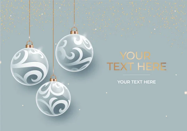 Noel tebrik kartı. Vektör illüstrasyonu