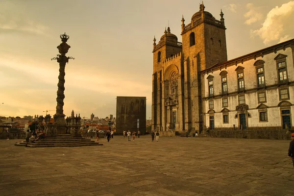 Porto Portugal July 2022 Beautiful Facade Historical Churches Porto Portugal —  Fotos de Stock